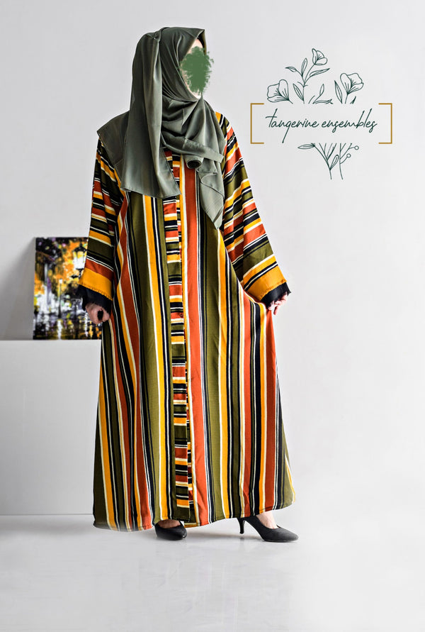 FRINGE ABAYA