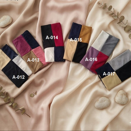 4 in 1 Color Hijab Caps