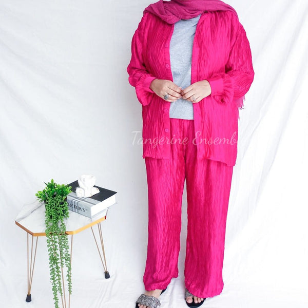 PLEATED CO-ORD SETS